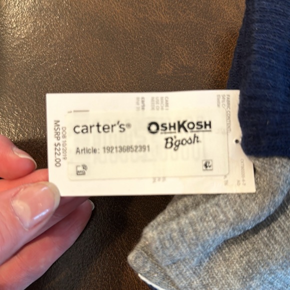 Carter’s NWT 6 pack 1/4 crew socks size 4-7 (fits shoe size 10-13) - Picture 4 of 4